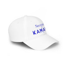 Load image into Gallery viewer, Sisters for Kamala 2024 Blue White reverse Low Profile Baseball Cap