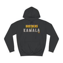 Load image into Gallery viewer, Brothers for Kamala 2024 Black Unisex College Hoodie