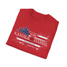 Load image into Gallery viewer, This is America, Vote for Kamala 2024 Unisex Softstyle T-Shirt