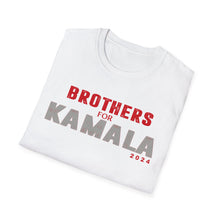 Load image into Gallery viewer, Brothers for Kamala 2024 Softstyle T-Shirt