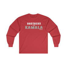 Load image into Gallery viewer, Brothers for Kamala 2024 Unisex Ultra Cotton Long Sleeve Tee
