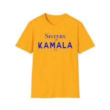 Load image into Gallery viewer, Sisters for Kamala 2024 Softstyle Tee
