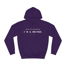 Load image into Gallery viewer, Pardon the Overthinking Writer Signature Hoodie