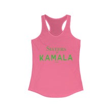 Load image into Gallery viewer, Sisters for Kamala 2024 Women's Ideal Racerback Tank