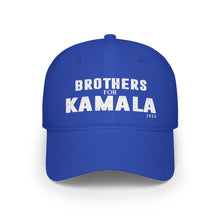 Load image into Gallery viewer, Brothers for Kamala 2024 Blue Low Profile Baseball Cap