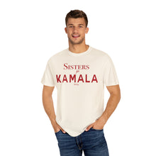 Load image into Gallery viewer, Sisters for Kamala 2024 Red Ivory Reverse Garment-Dyed T-shirt