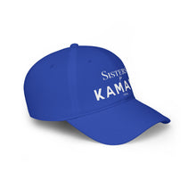 Load image into Gallery viewer, Sisters for Kamala 2024 Blue Low Profile Baseball Cap