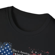 Load image into Gallery viewer, This is America, Vote for Kamala 2024 Unisex Softstyle T-Shirt