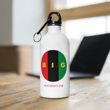 Load image into Gallery viewer, Pan Afrikan B.I.B. Stainless Steel Water Bottle