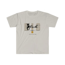Load image into Gallery viewer, Black is Big Men's Tabono Fitted Tee