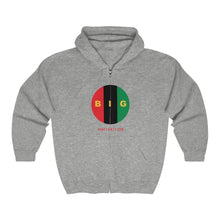 Load image into Gallery viewer, B.I.B. Logo Zip Hooded Sweatshirt