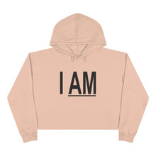 Load image into Gallery viewer, I AM Cropped Hoodie