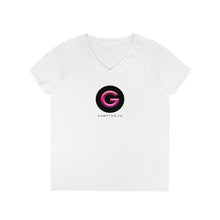 Load image into Gallery viewer, Ladies' GEORGE OF HAMPTON V-Neck T-Shirt