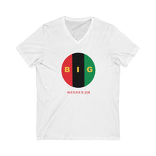 Load image into Gallery viewer, B.I.B. Pan-Afrikan Woman's V-Neck Tee