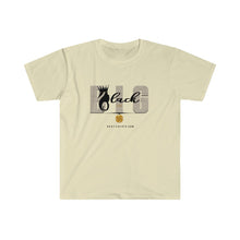 Load image into Gallery viewer, Black is Big Men's Tabono Fitted Tee