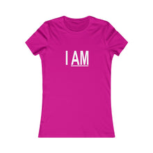 Load image into Gallery viewer, I AM Black Women's Fitted Tee