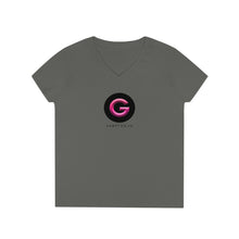 Load image into Gallery viewer, Ladies' GEORGE OF HAMPTON V-Neck T-Shirt