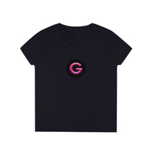 Load image into Gallery viewer, Ladies' GEORGE OF HAMPTON V-Neck T-Shirt