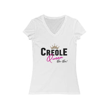Load image into Gallery viewer, Creole Queen V-Neck Tee