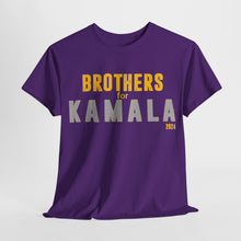 Load image into Gallery viewer, Brothers for Kamala 2024  Heavy Cotton Tee
