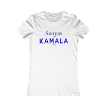 Load image into Gallery viewer, Sisters for Kamala 2024 Women&#39;s Favorite Tee
