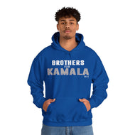 Brothers for Kamala 2024 Blue Heavy Blend™ Hooded Sweatshirt
