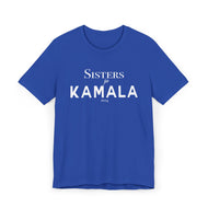 Sisters for Kamala 2024 Blue Unisex Jersey T-Shirt