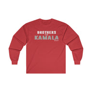 Brothers for Kamala 2024 Unisex Ultra Cotton Long Sleeve Tee