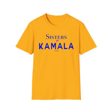 Load image into Gallery viewer, Sisters for Kamala 2024 Softstyle Tee
