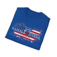 Load image into Gallery viewer, This is America, Vote for Kamala 2024 Unisex Softstyle T-Shirt
