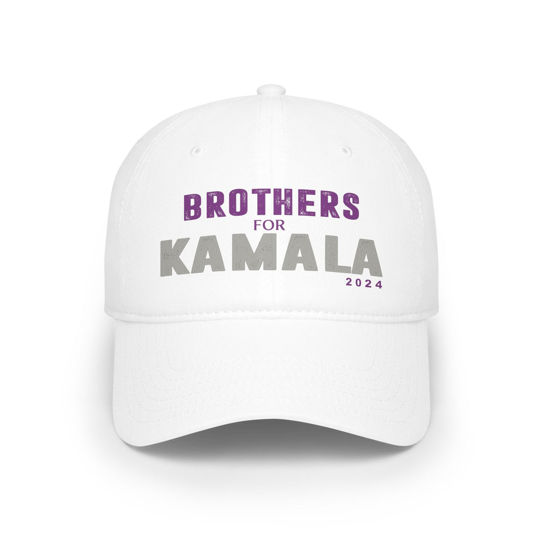 Brothers for Kamala 2024 Low Profile Baseball Cap