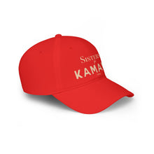 Load image into Gallery viewer, Sisters for Kamala 2024 Red Low Profile Baseball Cap
