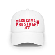Make Kamala President 47 Low Profile Baseball Cap
