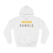 Load image into Gallery viewer, Brothers for Kamala 2024 Black Unisex College Hoodie
