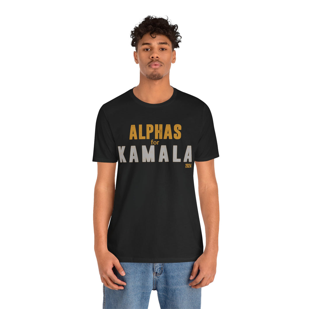 Alphas For Kamala 2004 Jersey Short Sleeve Tee