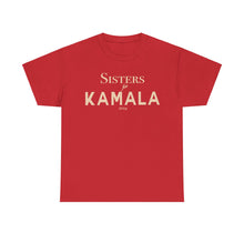 Load image into Gallery viewer, Sisters for Kamala 2024 Heavy Cotton Tee
