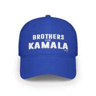 Brothers for Kamala 2024 Blue Low Profile Baseball Cap