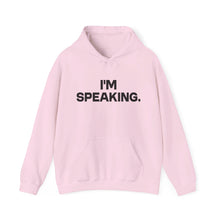 Load image into Gallery viewer, I&#39;m Speaking. We Are Not Going Back Unisex Heavy Blend™ Hooded Sweatshirt
