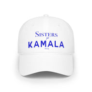 Sisters for Kamala 2024 Blue White reverse Low Profile Baseball Cap