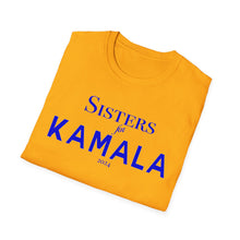 Load image into Gallery viewer, Sisters for Kamala 2024 Softstyle Tee
