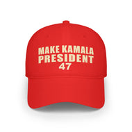 Make Kamala President 47 Low Profile Baseball Cap