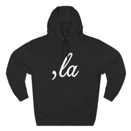 , La Three-Panel Fleece Hoodie Uni