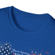 Load image into Gallery viewer, This is America, Vote for Kamala 2024 Unisex Softstyle T-Shirt
