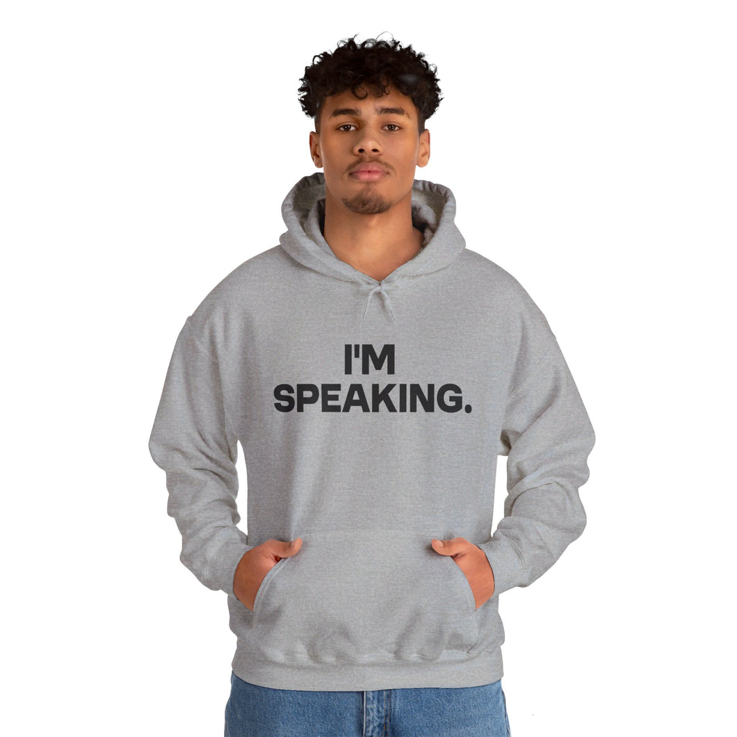 I'm Speaking. We Are Not Going Back Unisex Heavy Blend™ Hooded Sweatshirt