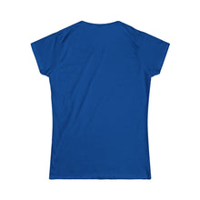 Load image into Gallery viewer, Sisters for Kamala 2024 Blue Women&#39;s Softstyle Tee
