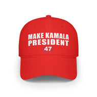 Make Kamala President 47 Low Profile Baseball Cap