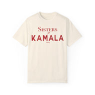 Sisters for Kamala 2024 Red Ivory Reverse Garment-Dyed T-shirt