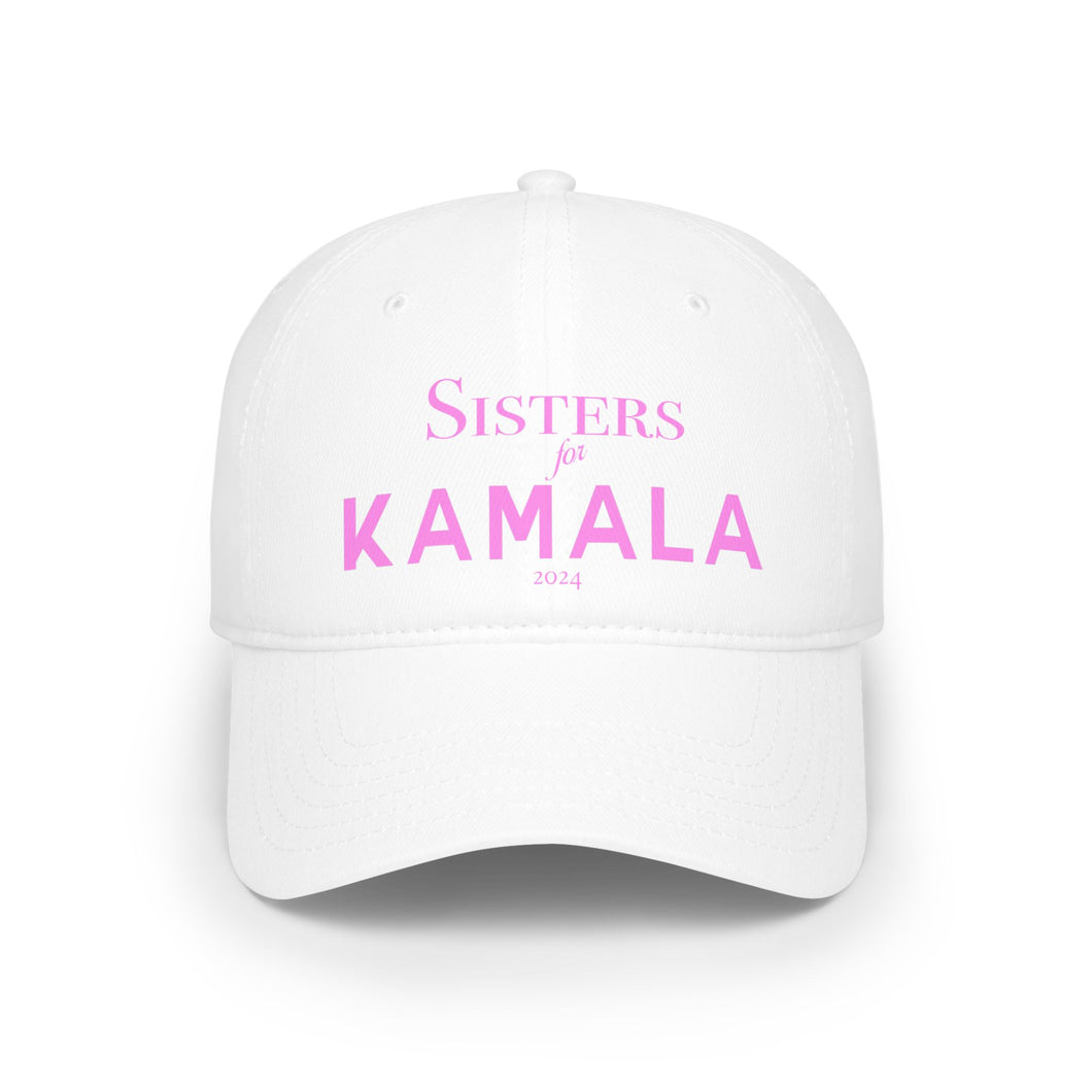 Sisters for Kamala 2024 Low Profile Baseball Cap