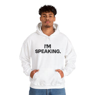 I'm Speaking. We Are Not Going Back Unisex Heavy Blend™ Hooded Sweatshirt