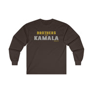 Brothers for Kamala 2024 Unisex Ultra Cotton Long Sleeve Tee